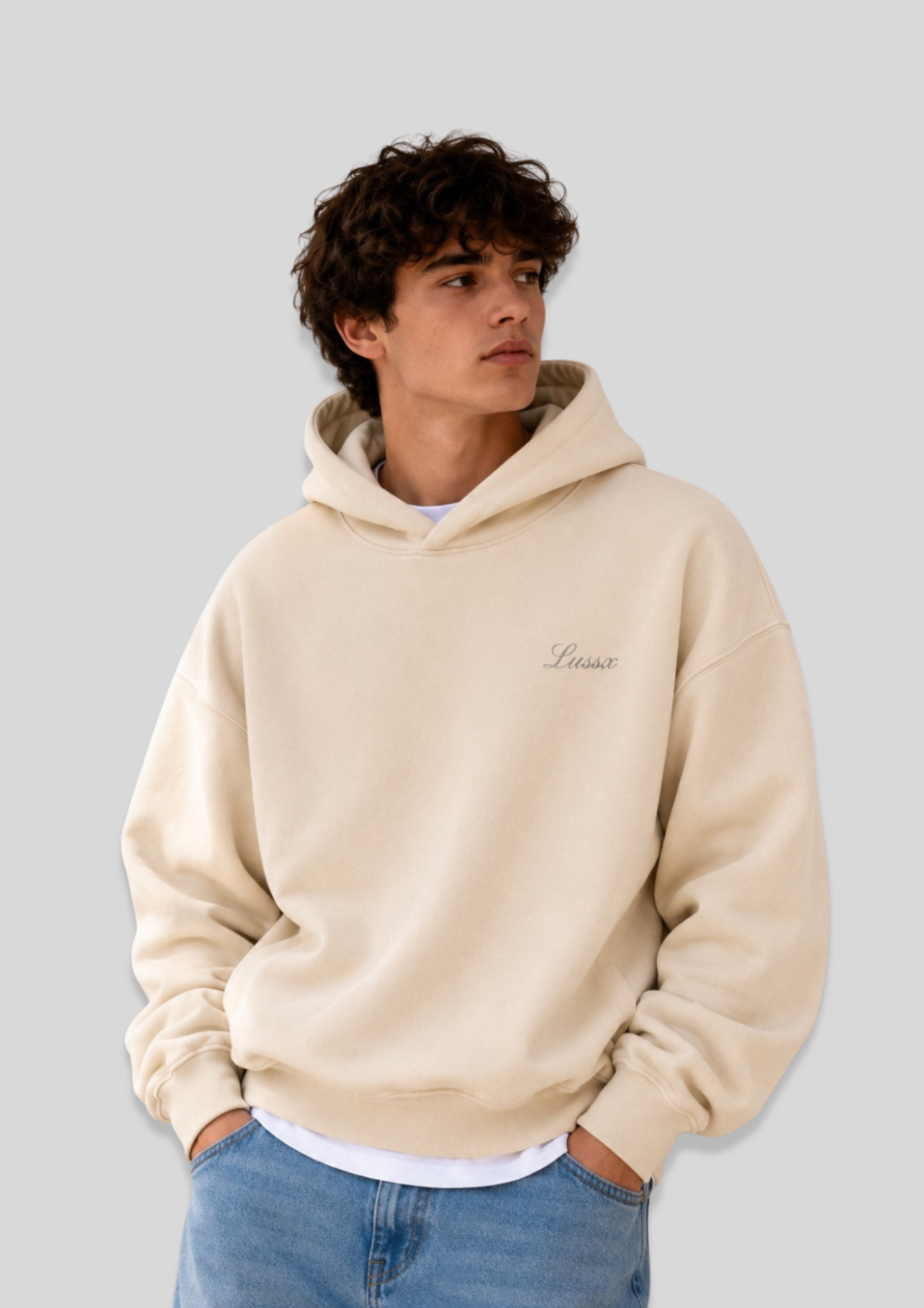 Signature Hoodie “Crème Royale”