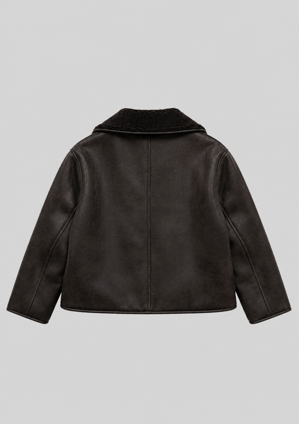 Noir Shearling Jacket