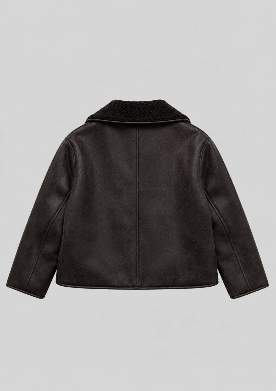 Noir Shearling Jacket