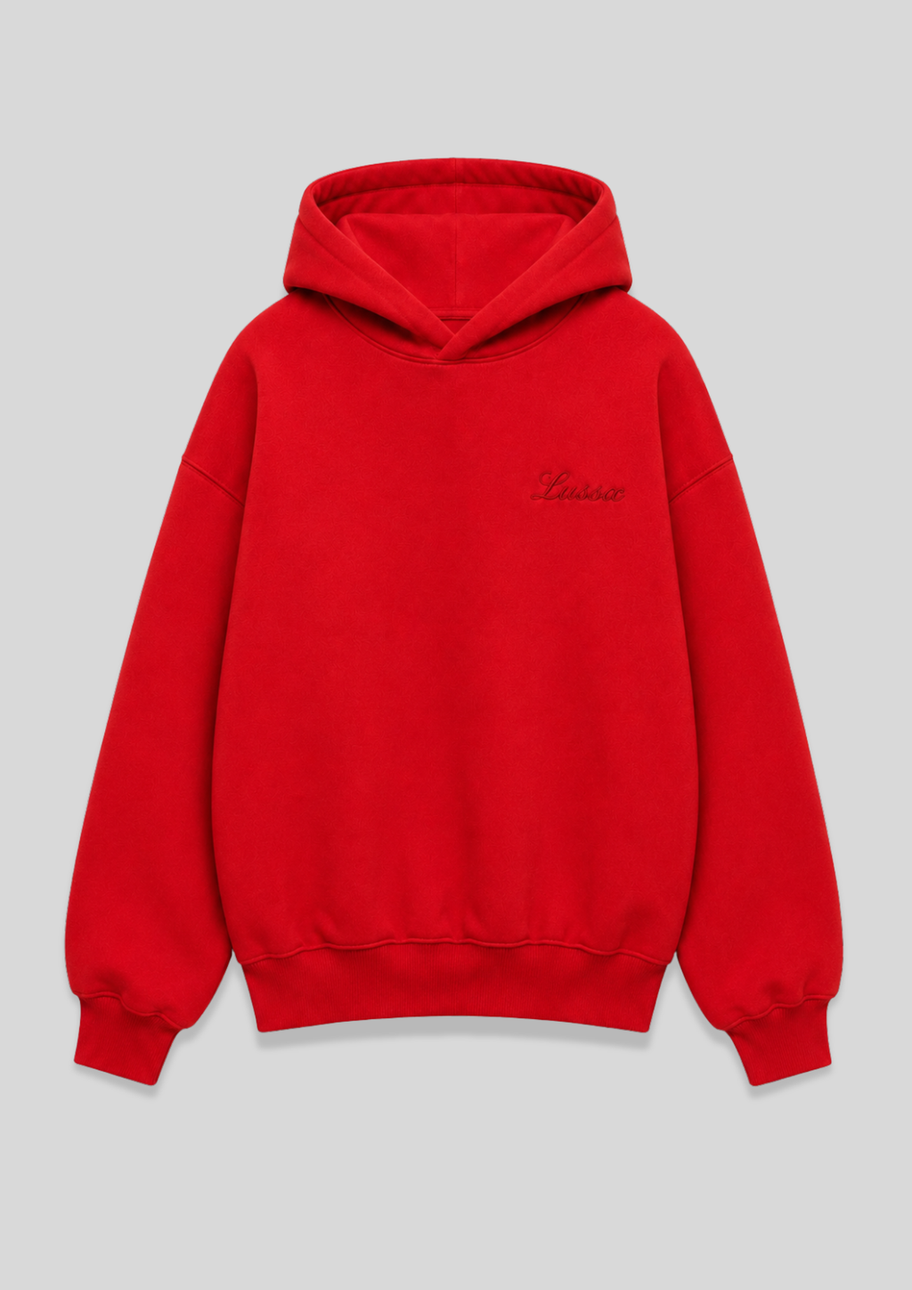 Signature Hoodie “Rouge Impérial”