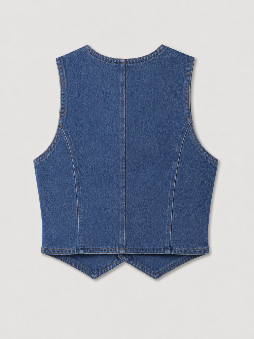 JeNto Denim Tailored Vest