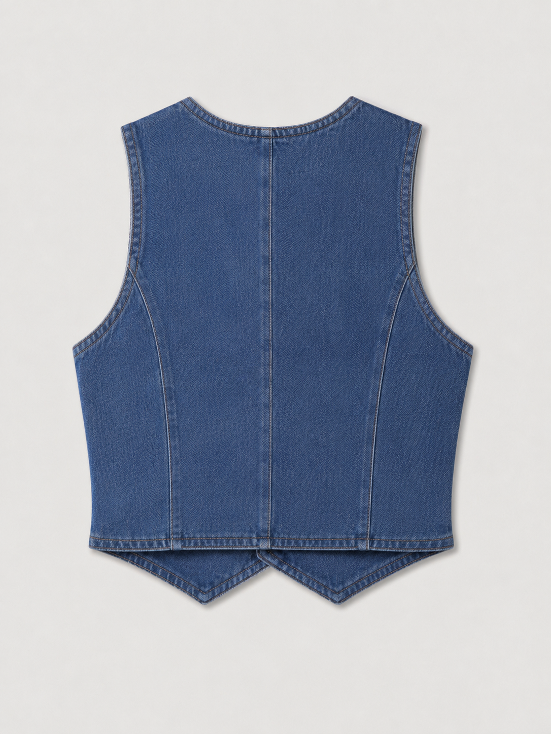 JeNto Denim Tailored Vest
