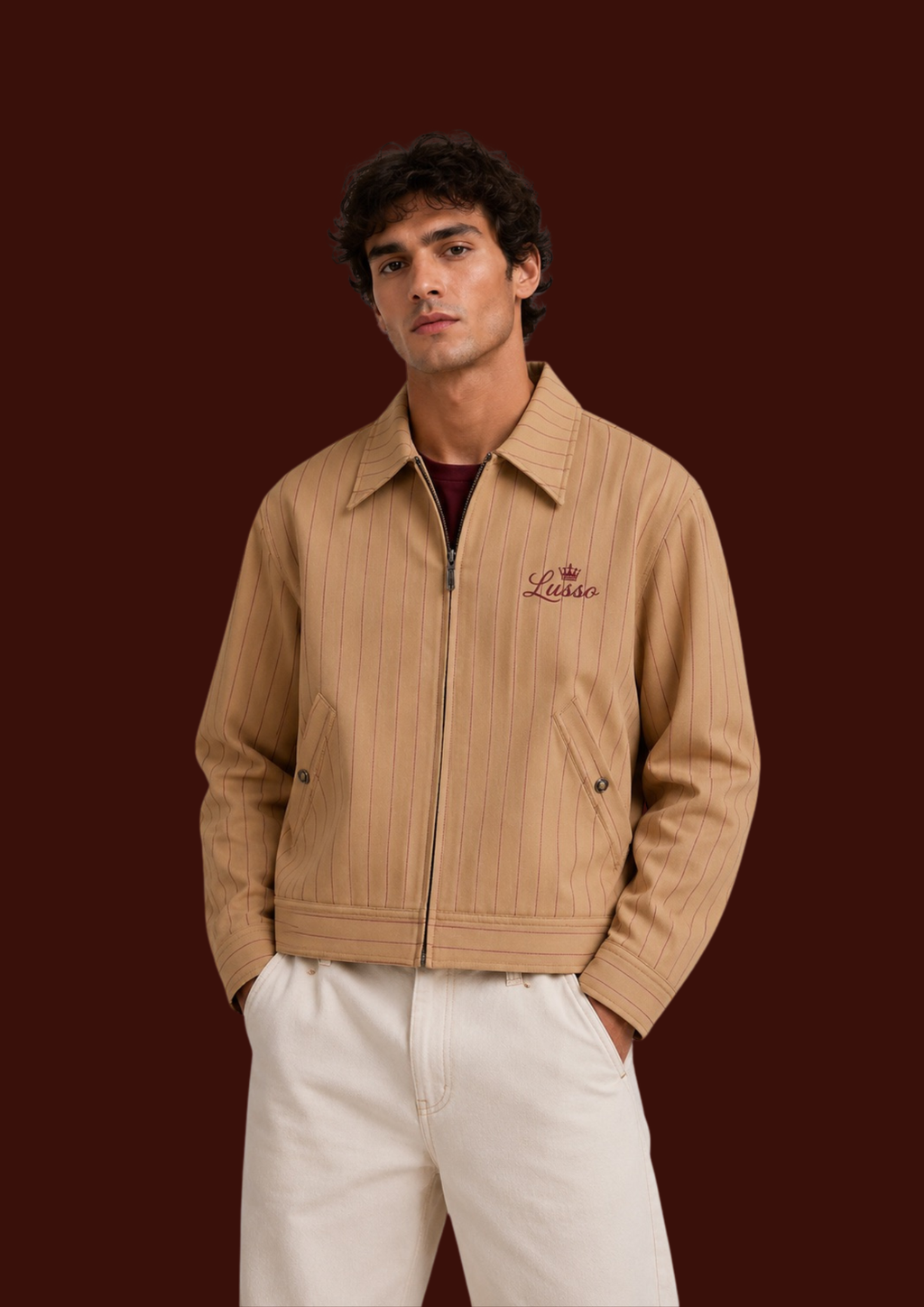 Fiamma Pinstripe Jacket