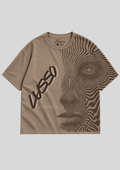 Mirage Face Over-sized T-shirt