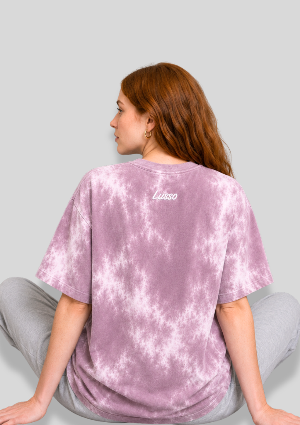T-shirt Rose Mist Delavé