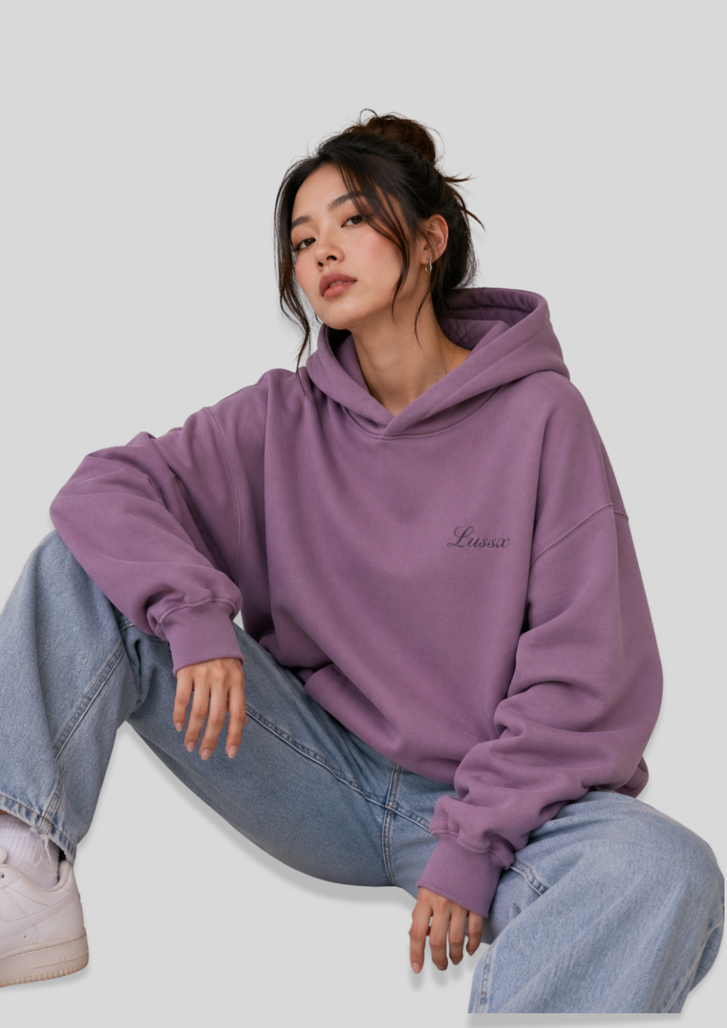 Signature Hoodie “Rose Améthyste”