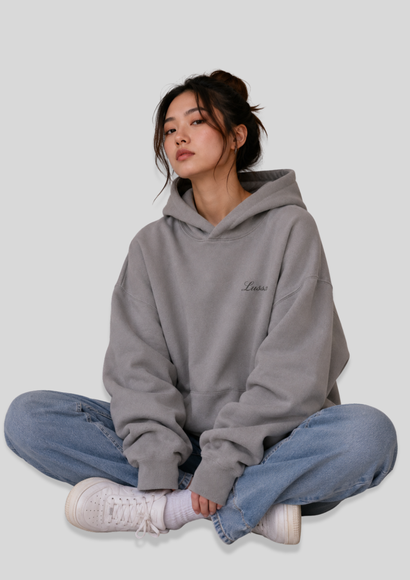 Signature Hoodie “Gris Impérial”