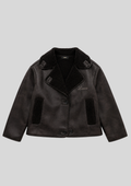 Noir Shearling Jacket