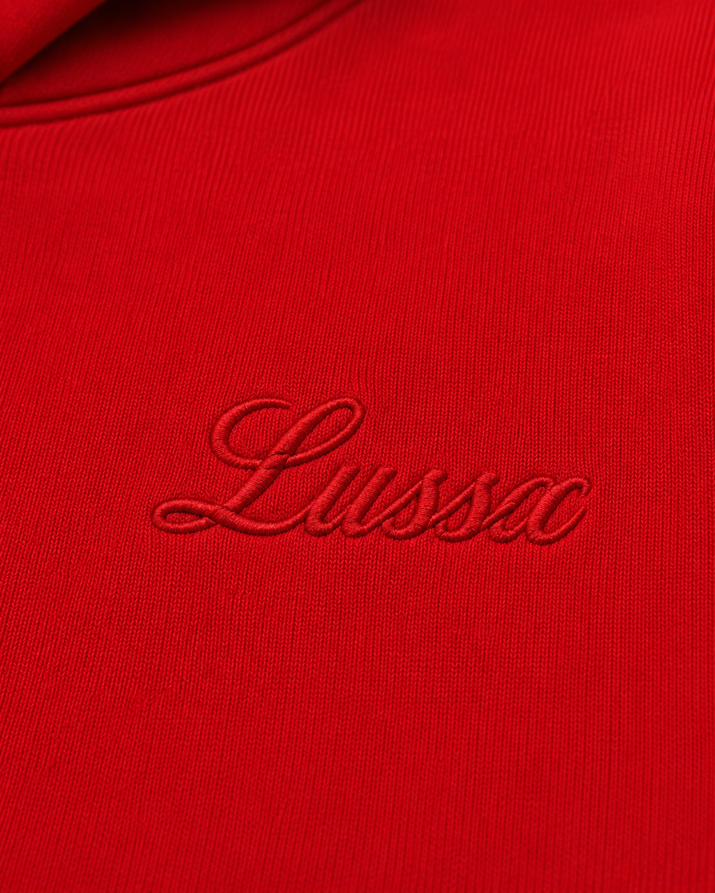 Signature Hoodie “Rouge Impérial”